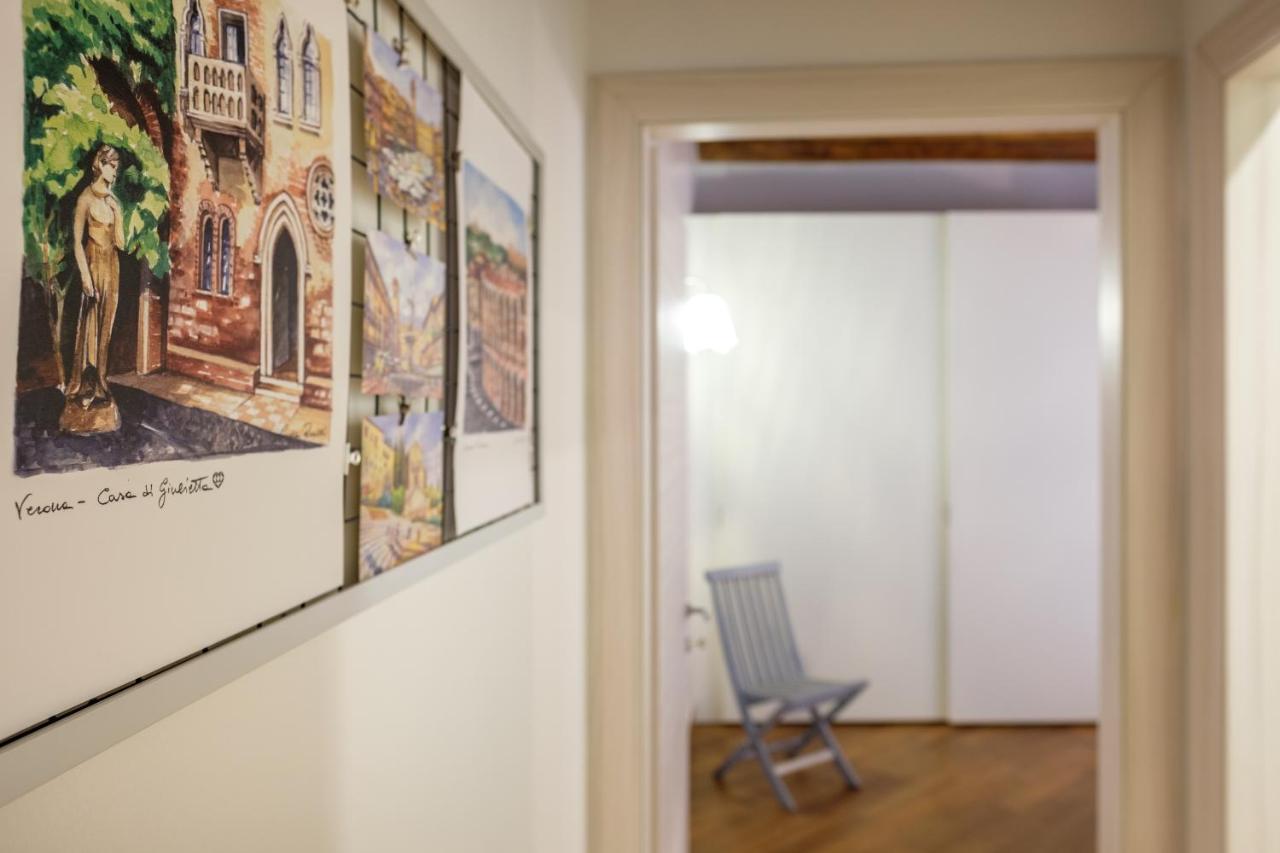 La Terrazza In Centro Apartman Verona Kültér fotó